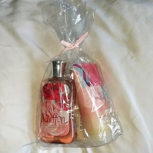 Pink Chiffon Bath & Body Works Gift Set